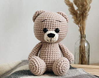 Bear Henry PDF Crochet pattern Amigurumi toy