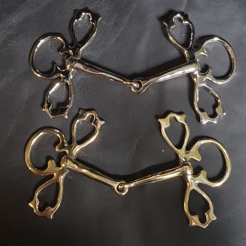 Spanish Bit Baroque Gold or Silver Etsy
