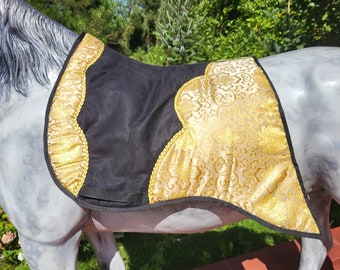 Baroque Saddle pad. Arabian saddle pad. Show saddle pad