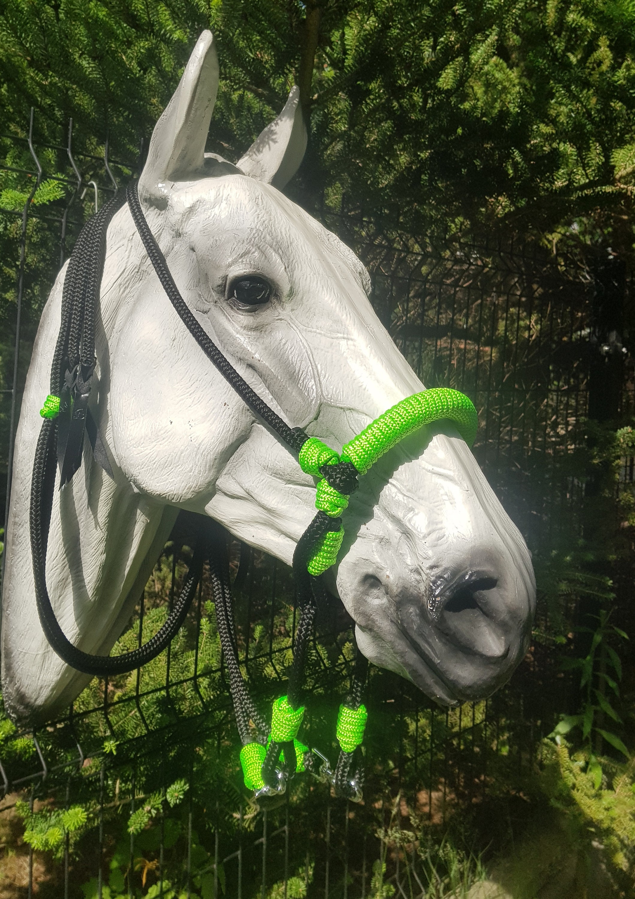 Bitless Indian Bosal Rope Bridle - The Homestead Tack Shop