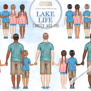 Dad clipart add on - 57 piece fathers day clipart - family clipart add on, man clipart, husband clipart, male clipart, png custom family