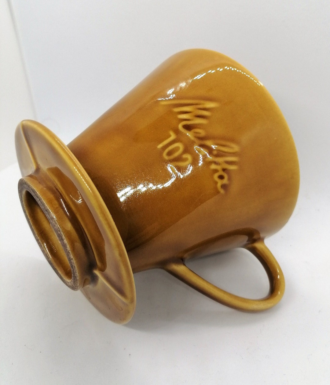 Collectible Vintage Melitta Ceramic Coffee Cone Filter Holder Etsy