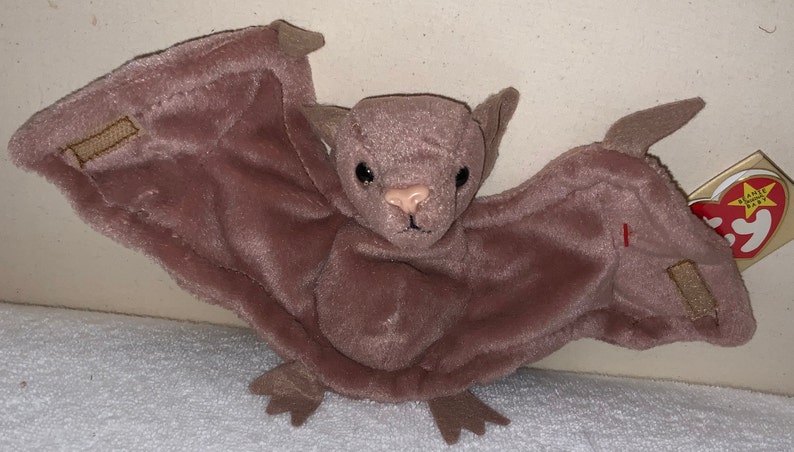 TY Beanie baby-Batty P.V.C.RARE. Top Most Valuable image 1