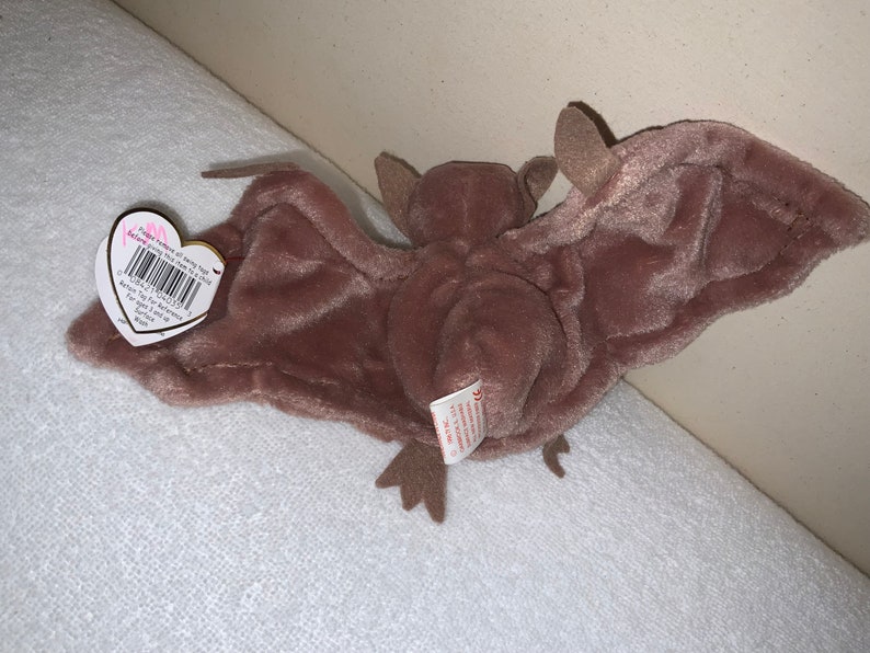 TY Beanie baby-Batty P.V.C.RARE. Top Most Valuable image 3