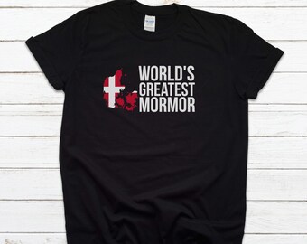 Mormor Shirt, Danish Tshirt, Mormor Tshirt, Danish Shirt, Danish Tee, Mormor Danish Gifts, Mormor Gifts, Denmark T Shirt, Danish Grandma