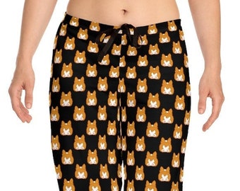 Corgi Pajama Pants, Corgi Pajamas for Women, Corgi PJs, Corgi Butt Pajamas, Corgi PJ Pants, Corgi Sleep Pants, Corgi Lounge Pants