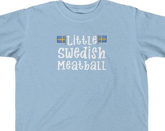 Swedish Kids Shirt, Swedish Toddler Shirt, Swedish Children's Tee, Swedish Baby Clothes, Swedish Kids TShirt, Swedish Baby Gift, Sweden Baby