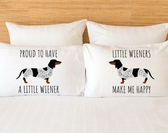 wiener dog body pillow