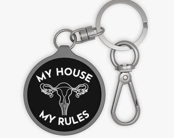 Pro Choice Keychain, Pro-Choice Keychain, Feminist Keychain, Feminist Key Chain, Feminism Keychain, Feminist Keyring Tag, Womens Rights Gift