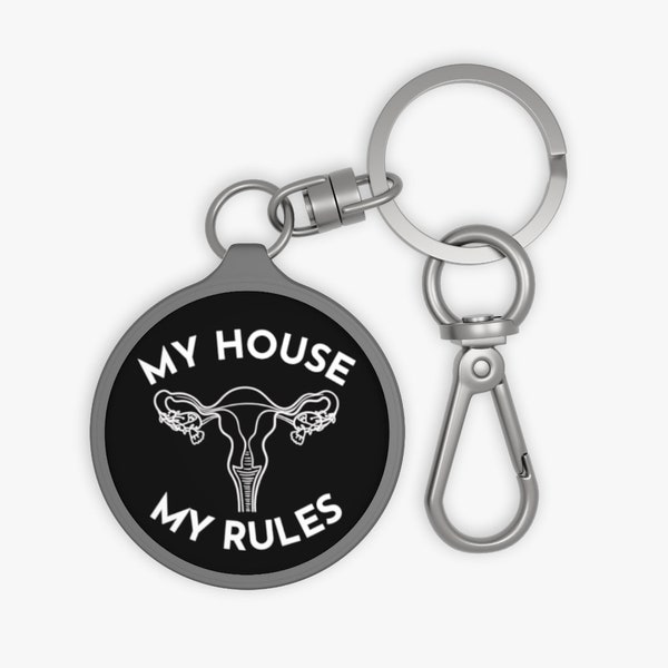 Pro Choice Keychain, Pro-Choice Keychain, Feminist Keychain, Feminist Key Chain, Feminism Keychain, Feminist Keyring Tag, Womens Rights Gift