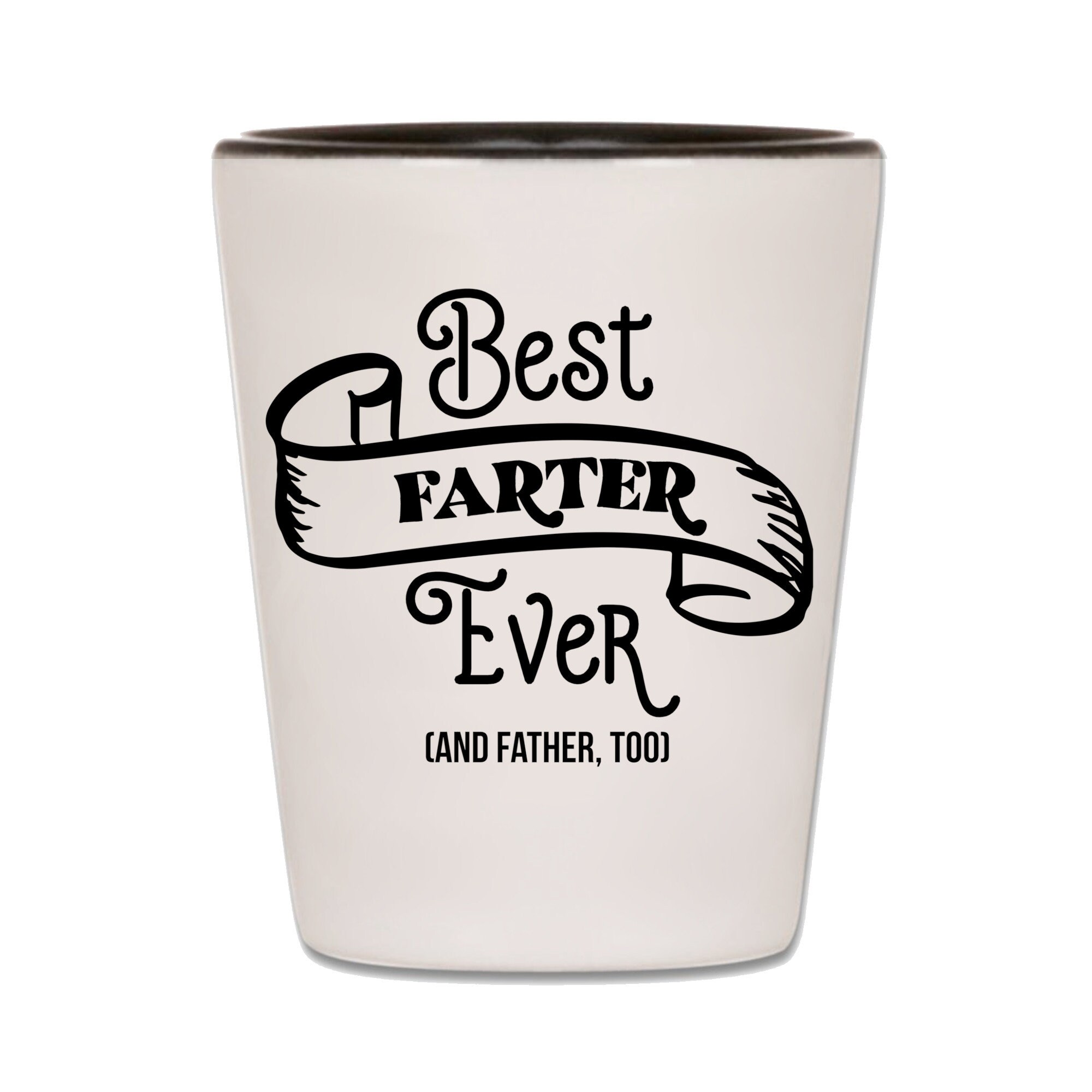Dad Shot Glass Father's Day Shot Glasses Best Farter Etsy