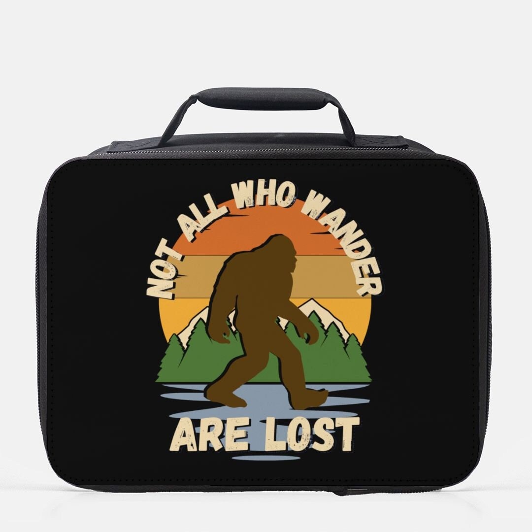 Bigfoot Lunch Box, Sasquatch Lunch Box, Bigfoot Lunchbox, Sasquatch