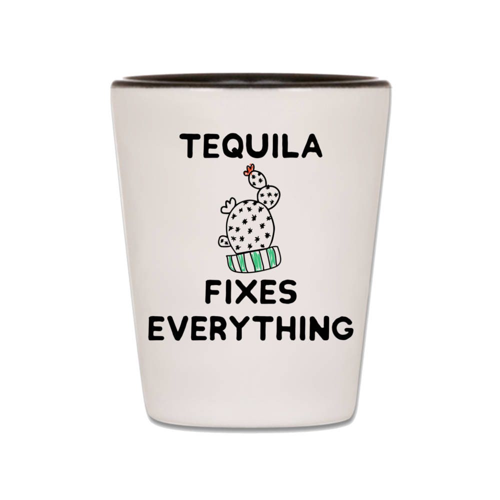 Tequila Gifts Tequila Shot Glasses Funny Shot Glass Set Etsy