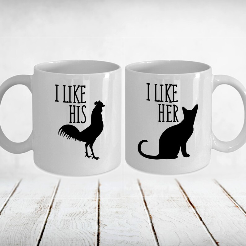 Funny Couples Mugs Naughty Couples Mugs Couples Mug Set Gag Etsy