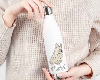 French Bulldog Water Bottle, Frenchie Water Bottle, French Bulldog Gifts, French Bull Dog Water Bottle, Frenchie Gifts, French Bulldog Butt