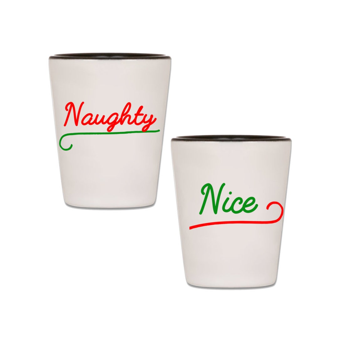 Christmas Shot Glasses Christmas Shot Glass Set Xmas Shot Etsy