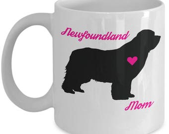 Newfoundland Dog Coffee Cup, Newfoundland Mom, Newfoundland Mug, Newfoundland Dog Mom, Newfie Mom, Newfie Gifts, Newfoundland Dog Gifts