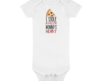 Nonno Baby Clothing, Pizza Baby Clothes, Italian Baby Clothes, Italian Baby Gift, Italian Baby Outfit, Pizza Baby Gift, Italian Grandfather
