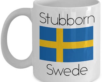 Sweden Coffee Mugs - Swedish Mug - Swedish Gifts - Swedish Coffee Mug - Scandinavian Mug - Sweden Gifts - Swedish Kitchen - Swedish Decor