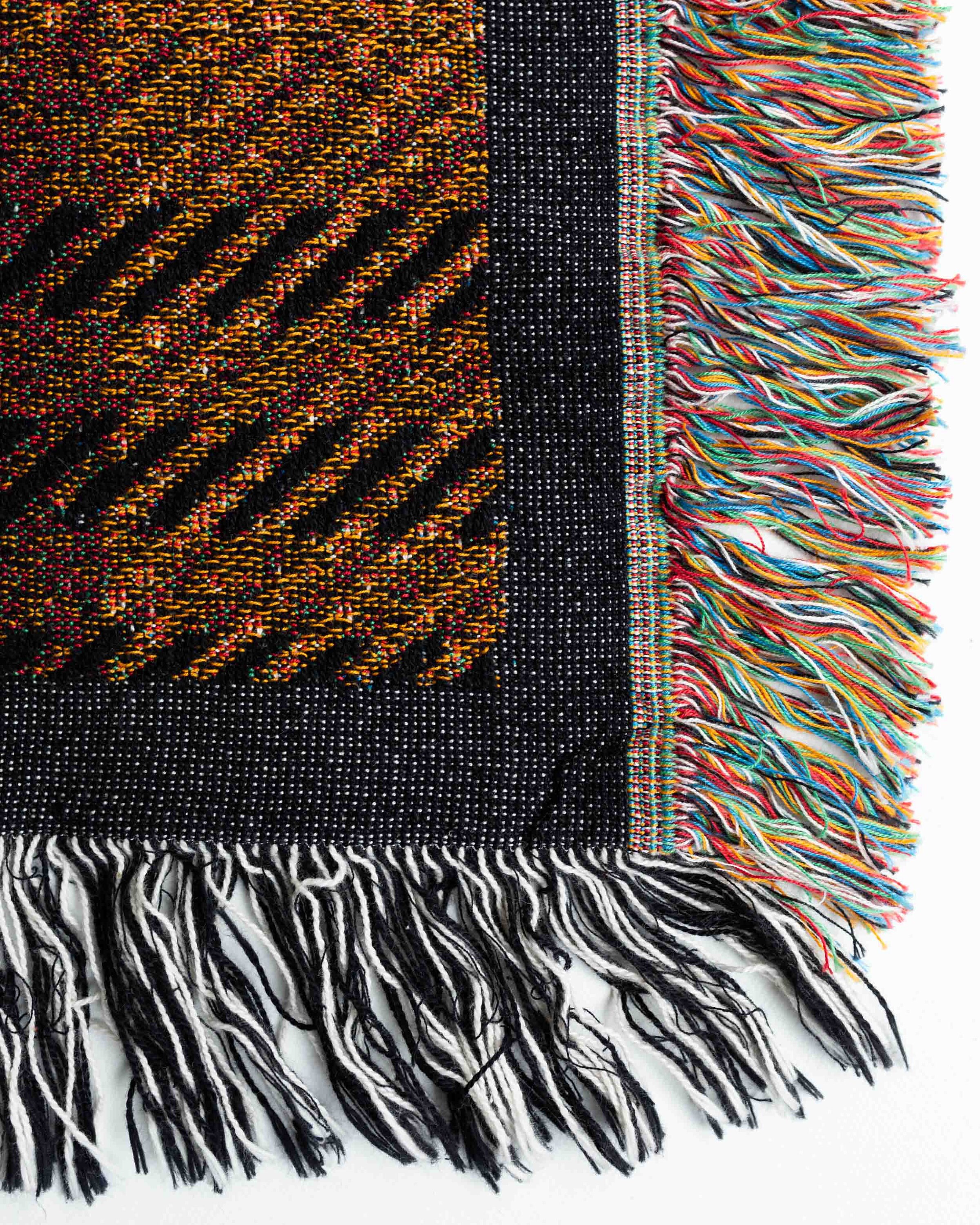 Gift for Dad Blanket: Fathers Day Present from Kids, Papa Bear Woven Throw, Unique Thoughtful Meaningful Birthday, Personalized Custom Idea