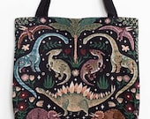 【THEAIRTOWN】dot pattern eco bag★ 디에어타운 - BLACK 바로배송 dot pattern eco bag(2color)