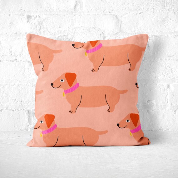 Wiener Dog Pillow: Dachshund Decor Dachshund pillows | Etsy