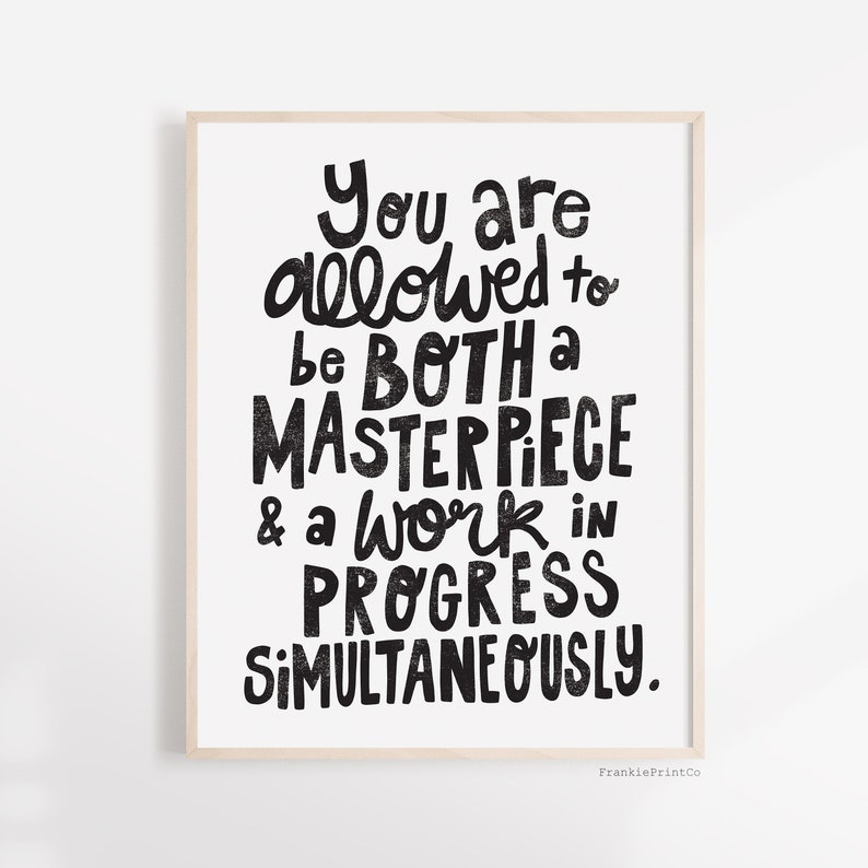 Inspirational Printable Art Black White Self Care Quote Etsy Inspirational Printable Art Black White Self Care Quote Etsy