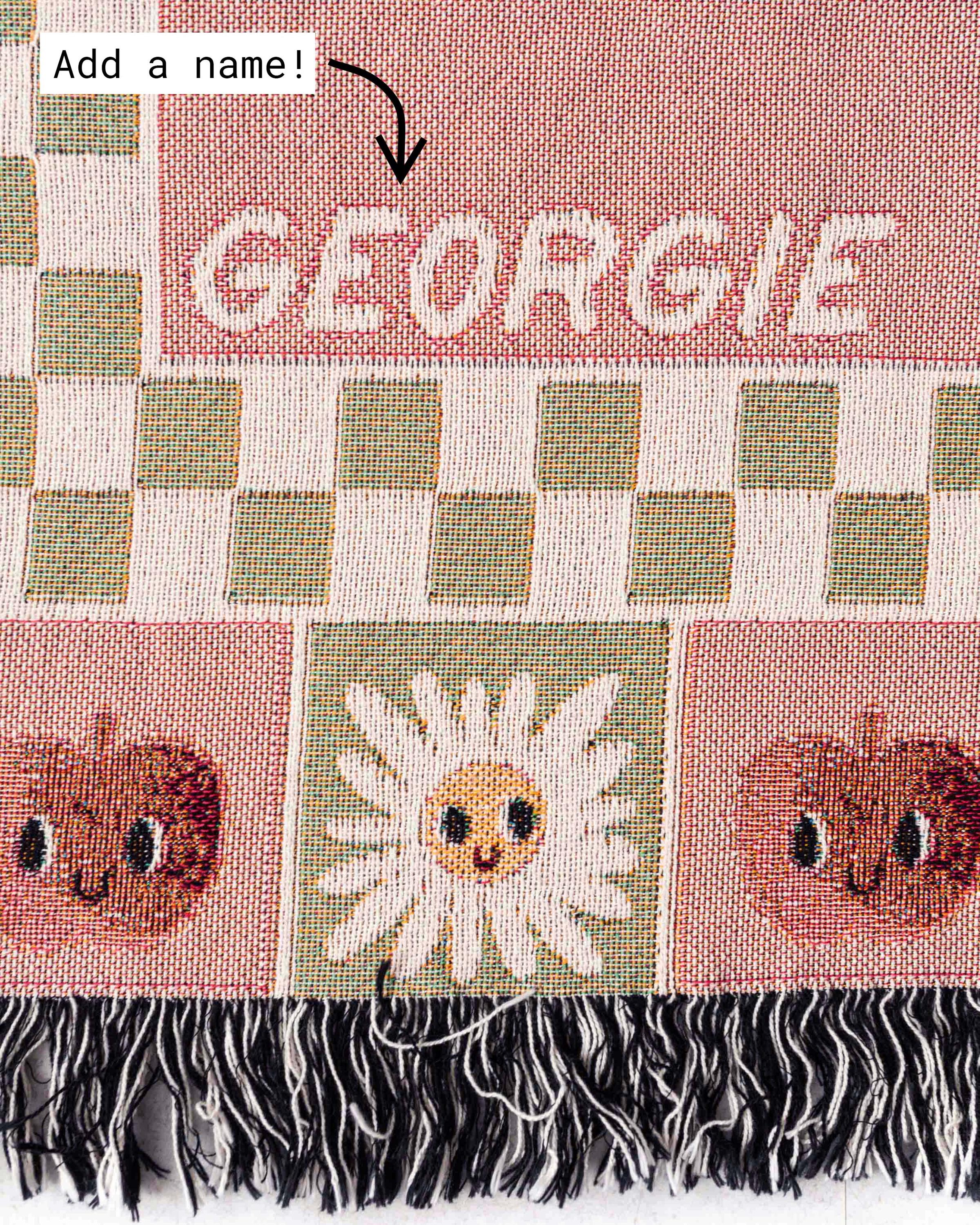 Cute Goose Blanket: Baby Blue Checker Decor, Kawaii Animal Gift, Pastel Farmhouse Country, Cottagecore Kid Bedding, Boy Girl Eclectic Unique