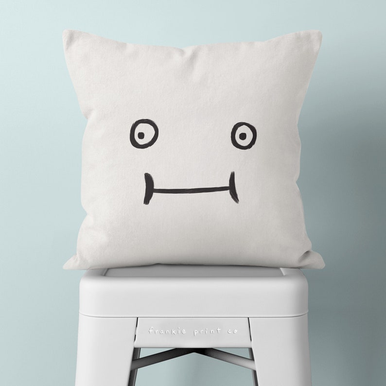 Chubby Face Pillow Funny Throw Pillow Novelty Toss Cushion Etsy