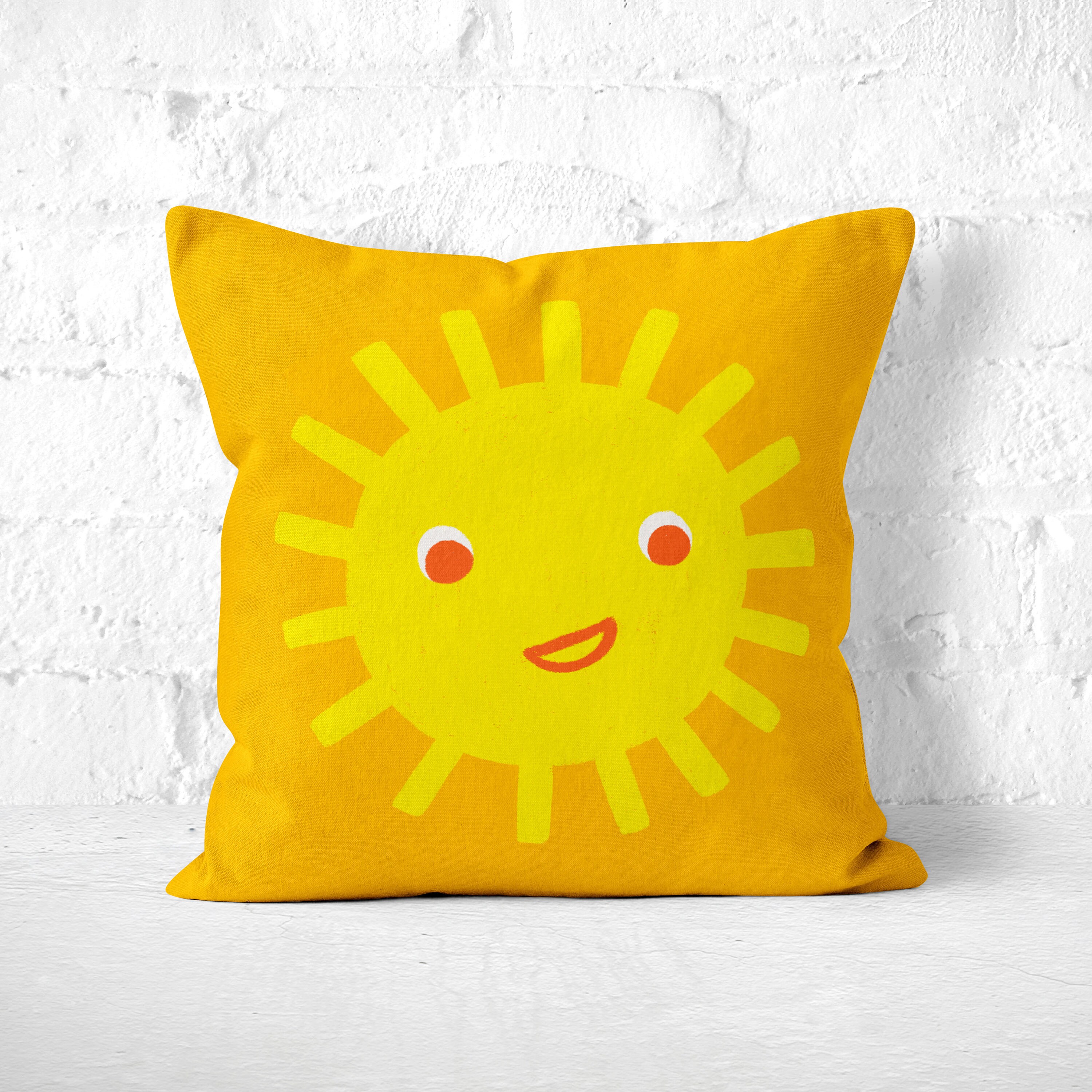 sun shaped pillow