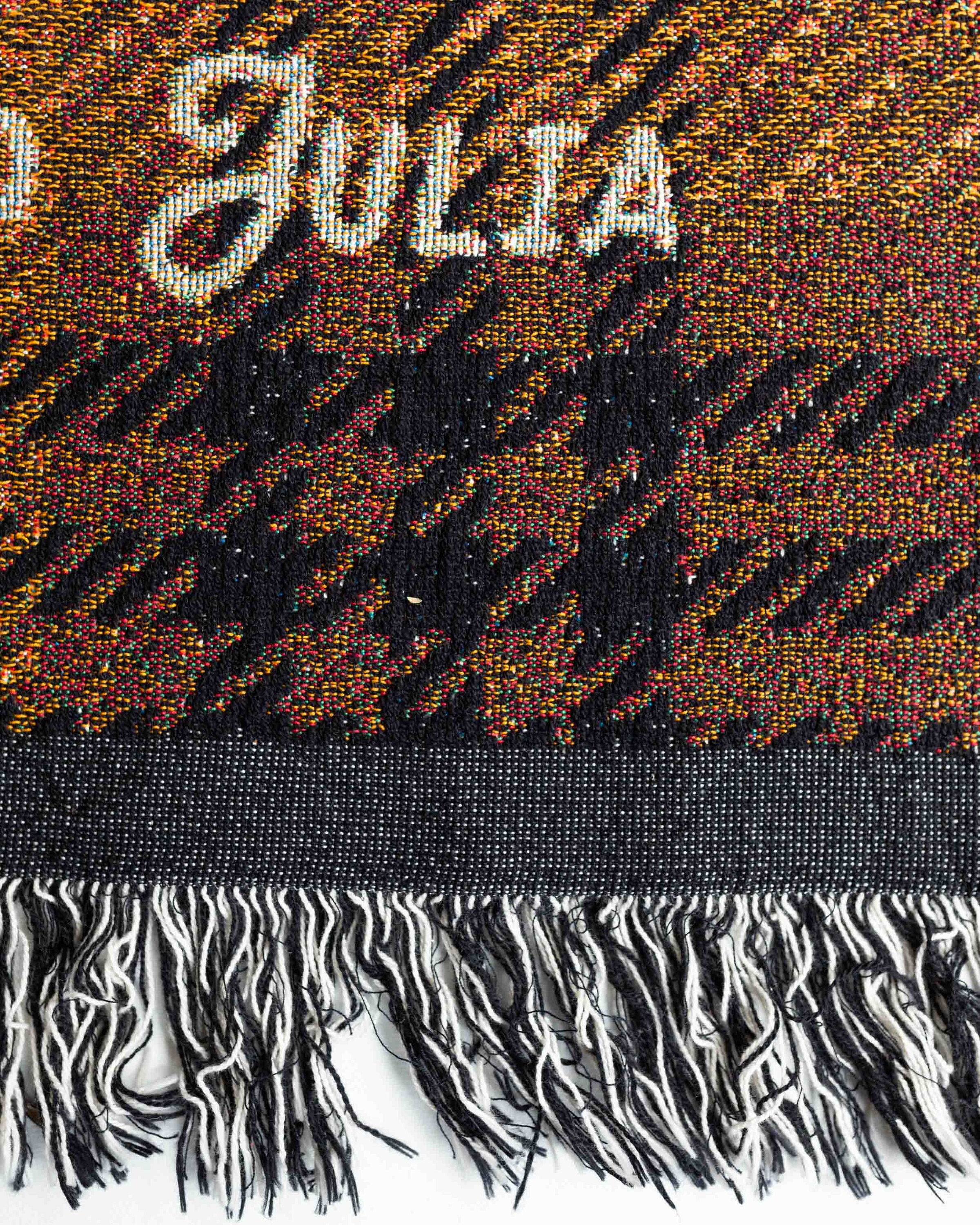 Gift for Dad Blanket: Fathers Day Present from Kids, Papa Bear Woven Throw, Unique Thoughtful Meaningful Birthday, Personalized Custom Idea