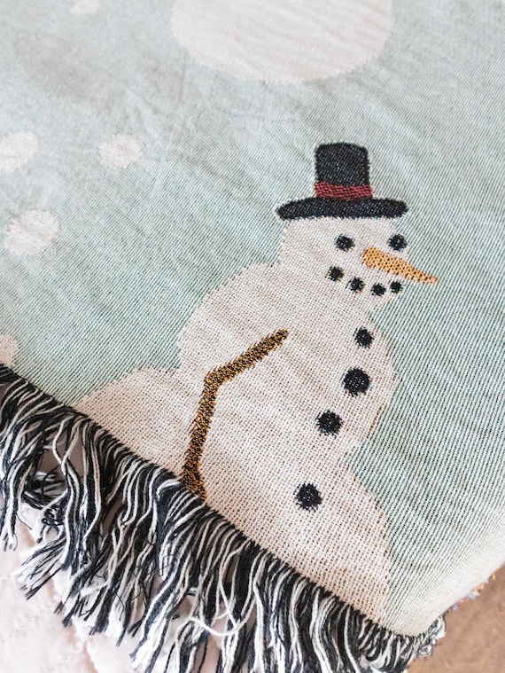 The snowman blanket sale