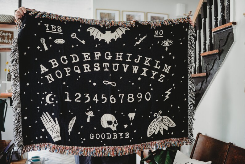 Ouija Board Quilt Blanket – Secret Darkness