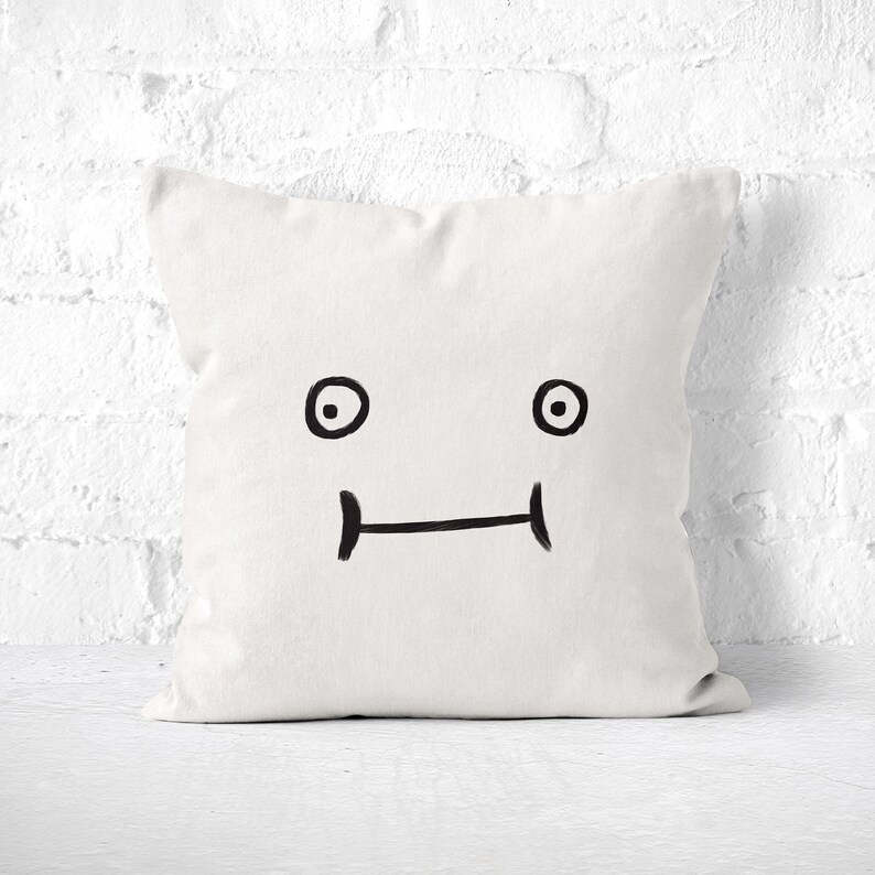 Chubby Face Pillow Funny Throw Pillow Novelty Toss Cushion Etsy