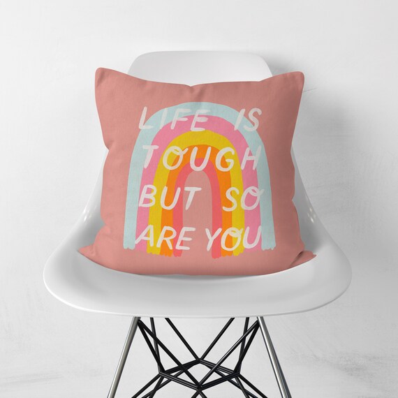 Encouragement Pillow Gift for Her Life is Tough My Darling But So are You Cute Inspirational All-Over Print Premium Pillow Motivational Pillow Cute Saying Pillow Life is Tough Pillow Encouragement Pillow Gift for Her Life is Tough My Darling But So are You Cute Inspirational All-Over Print Premium Pillow Motivational Pillow Cute Saying Pillow Life is Tough Pillow