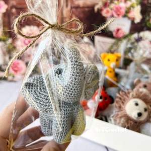 Adorable Safari Baby Shower Favor High Quality Baby Shower Gift Party Decorations Amigurumi Jungle Theme Safari Theme Handmade Keepsake