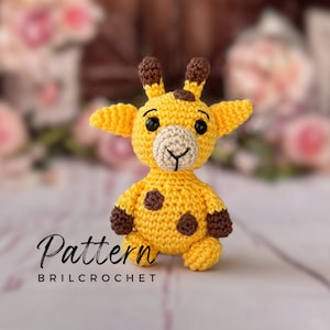 PATTERN Amigurumi Giraffe Crochet Amigurumi Giraffe for Baby Mobile Giraffe Pattern Giraffe Toy Tutorial PDF Crochet Pattern