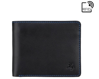Visconti Mojito M77 Multi-Colored Soft Leather Mini Wallet For Women - Compact Bifold Purse In Black Multi - View #10
