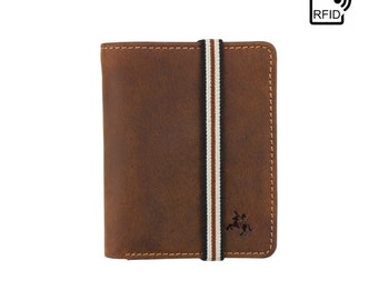 NEW LADIES VISCONTI BOW HUNTER OIL BROWN CUTE LEATHER PURSE WALLET TOP SELLER!!