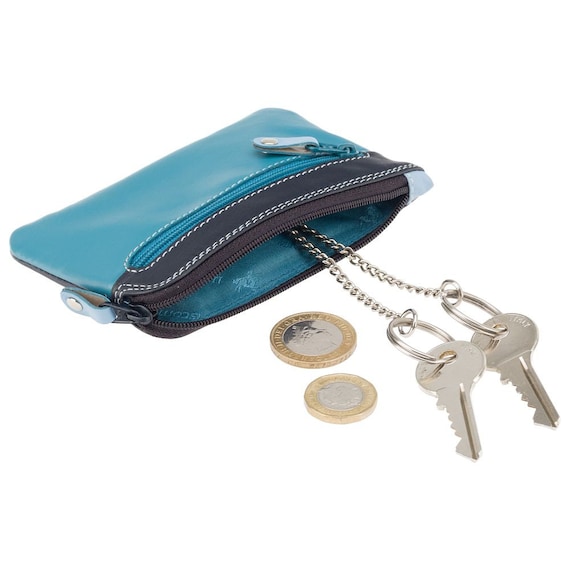 Blue Coin Wallet Purse Rainbow Collection Blue Mini Coin Purse Key Holding Purse RB69 Geno Etsy Ireland
