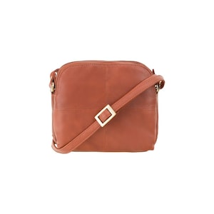 VISCONTI Atlantic Flapovers Collection - Holly - Brown - Leather Bag for Ladies - Soft Leather Bag - Ladies Bag - 18939