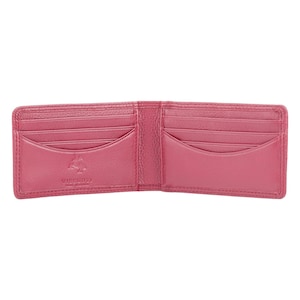 VISCONTI RFID Premium Kleiner Leder Kartenhalter - Rot - Herren Kartenetui - Leder Geldbörsen für Herren - HT5 - Geschenkbox