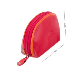 Regenbogen Rot Geldbörse - Rainbow Kollektion - Rot - Mini Geldbörse - Schlüsseltasche - RB63 - Malay