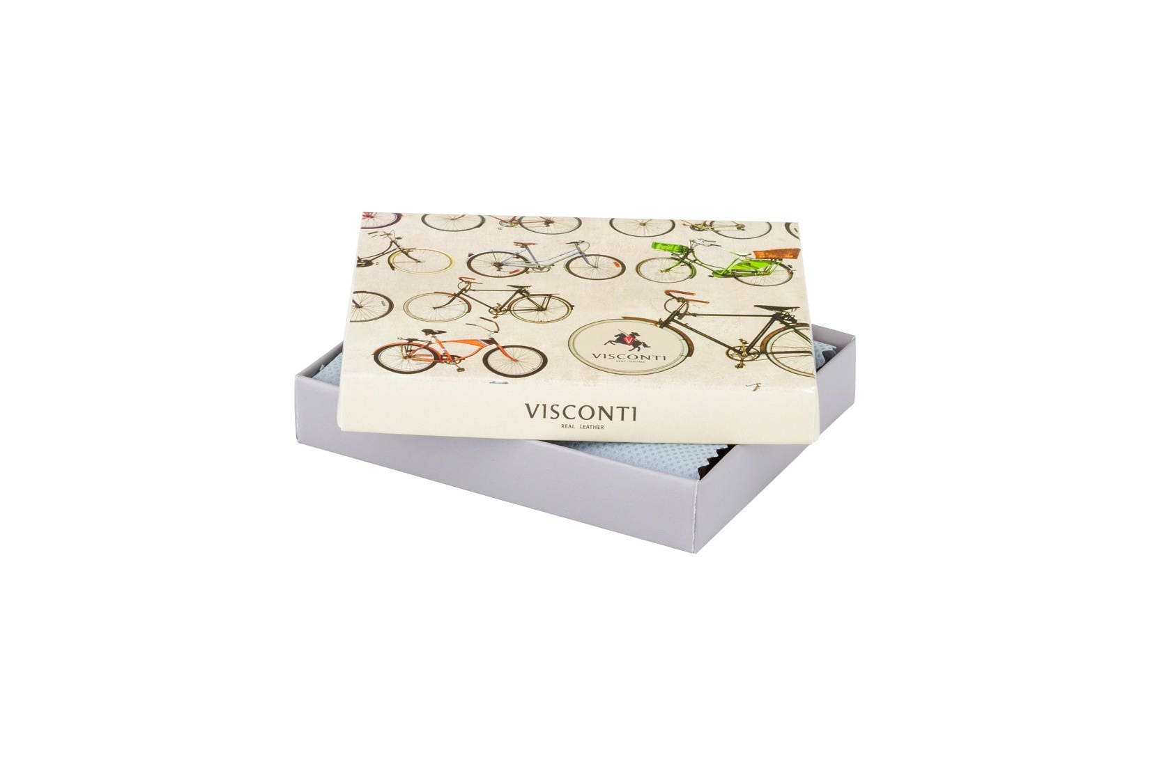 Visconti Arrow RFID Slim Card Wallet - Oil Brown