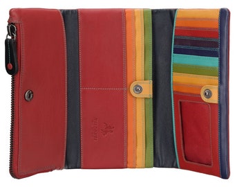 Cartera de monedero colorido Cartera de mujer Rojo Carteras
