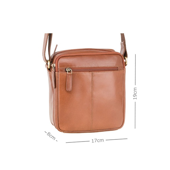 Ladies tan leather bag deals