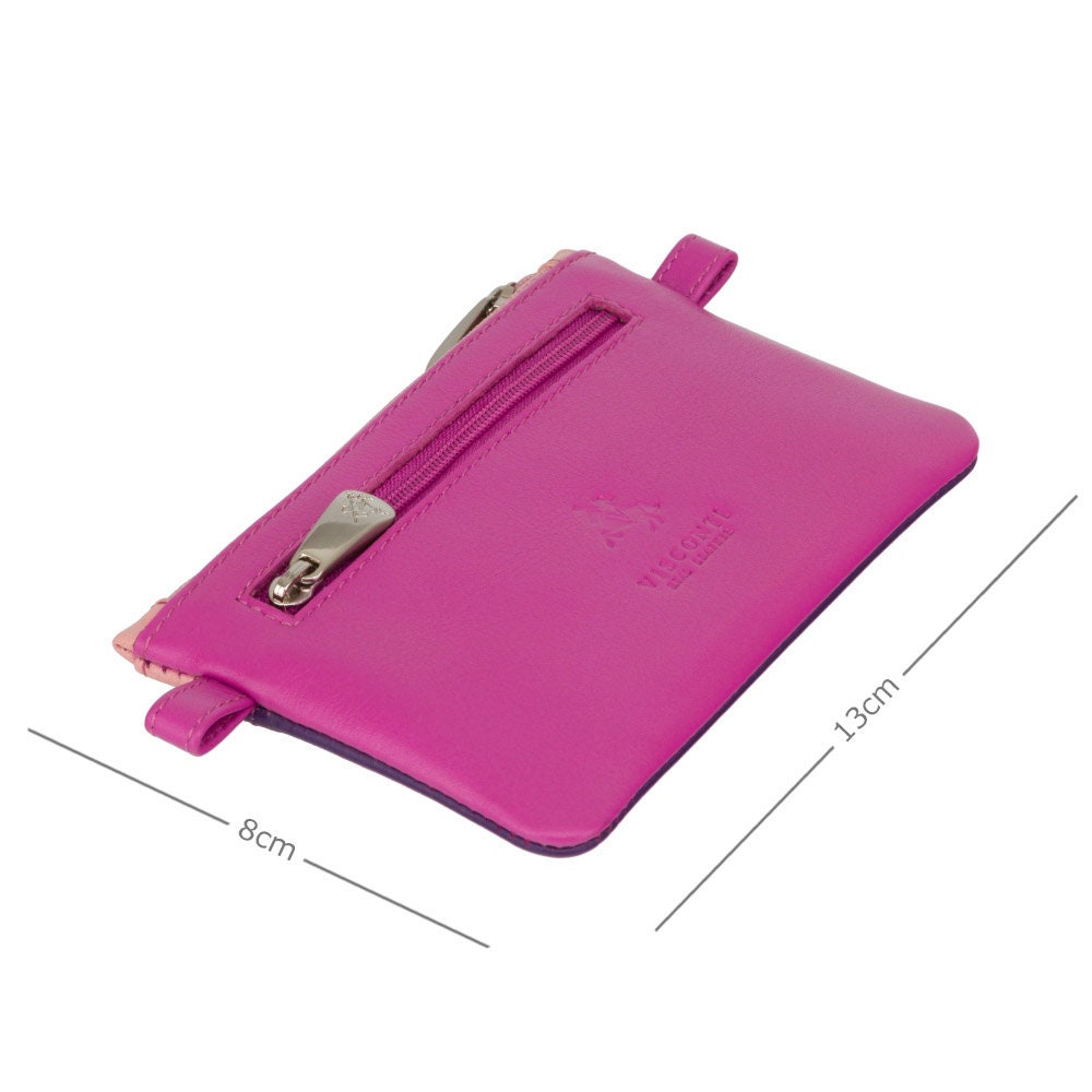 Best Selling Colorful Coin Purse - Berry - Zipped Coin Purse