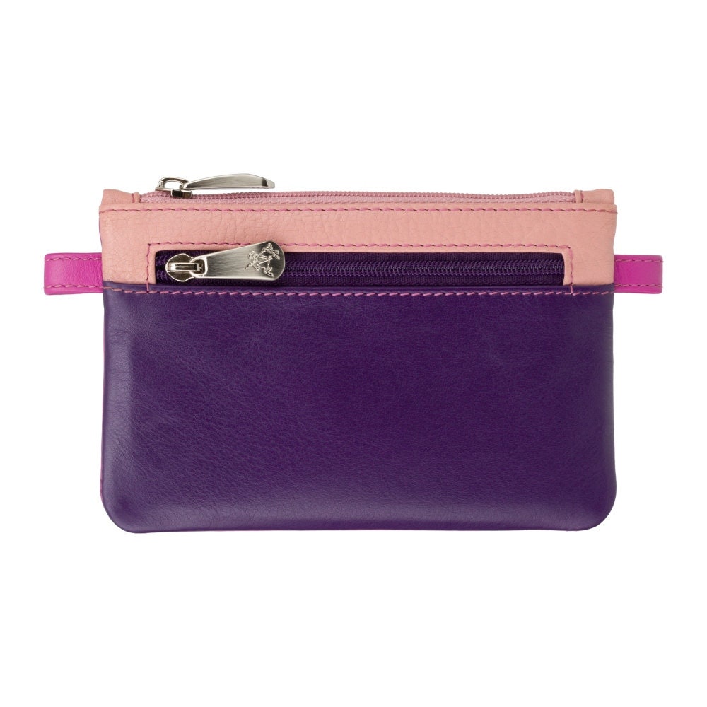 Best Selling Colorful Coin Purse - Berry - Zipped Coin Purse