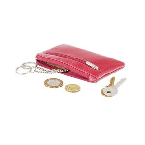 VISCONTI Luxus Leder Rote Geldbörse - MZ19
