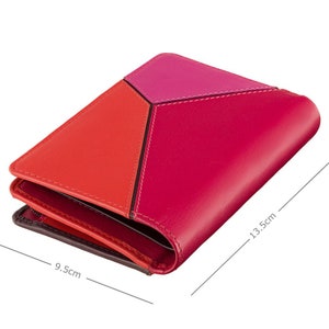 Best Selling RFID Purse by VISCONTI - Barcelona Collection - Berry Kiss - Porte-monnaie avec porte-cartes - BRC97 - Rosa